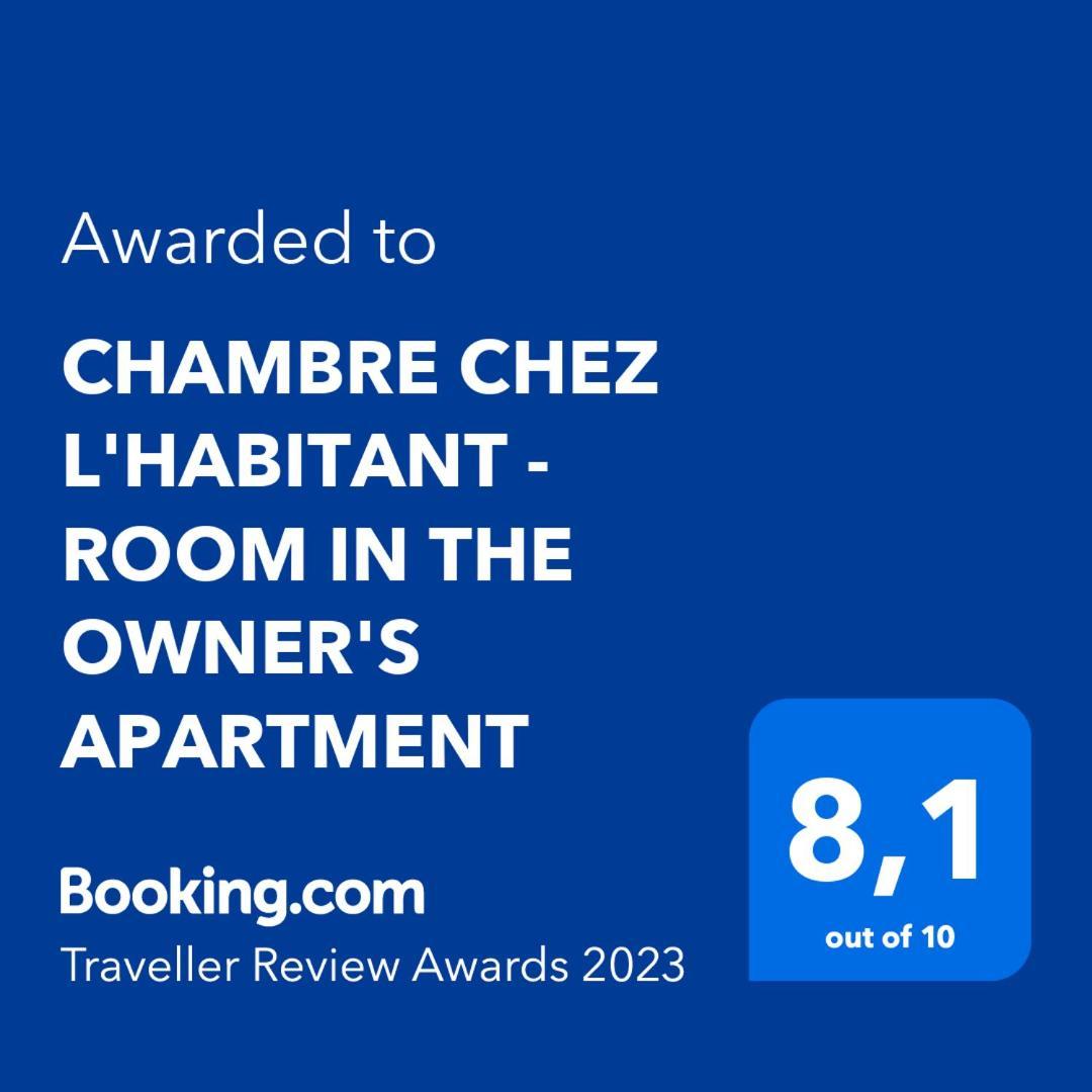 Chambre Chez L'Habitant - Room In The Owner'S Apartment Nizza Kültér fotó